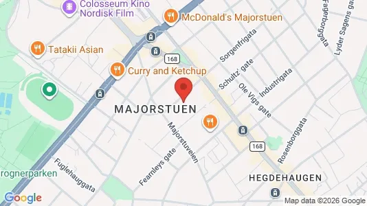 Rooms for rent in Oslo Frogner - Photo from Google Street View
