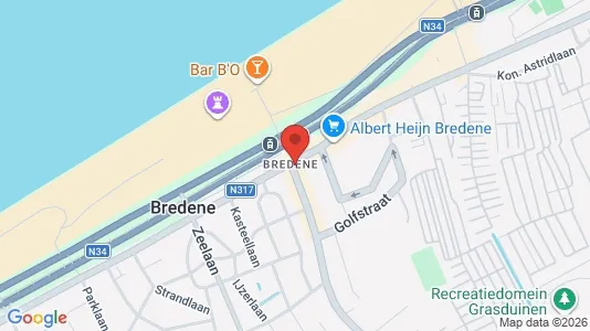 Apartments for rent in Bredene - Photo from Google Street View