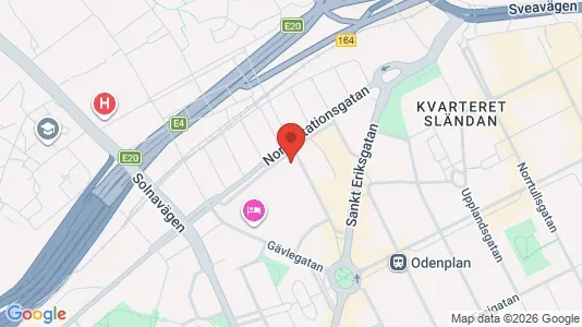 Apartments for rent i Vasastan - kort over placeringen