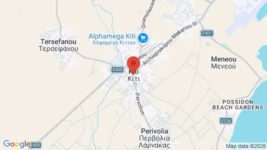Houses for rent in Kiti - Photo from Google Street View