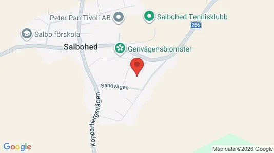 Apartments for rent i Sala - kort over placeringen