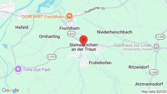 Apartments for rent i Steinerkirchen an der Traun - kort over placeringen