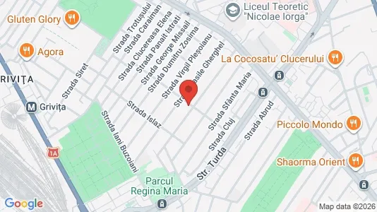 Apartments for rent i Bucharest - Sectorul 1 - kort over placeringen