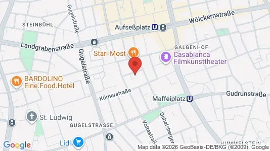 Apartments for rent in Nuremberg - Photo from Google Street View