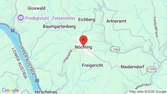 Apartments for rent i Nöchling - kort over placeringen