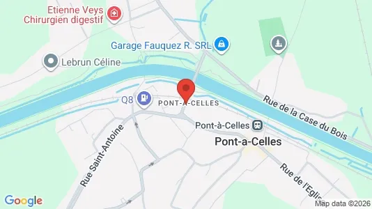 Apartments for rent in Pont-à-Celles - Photo from Google Street View