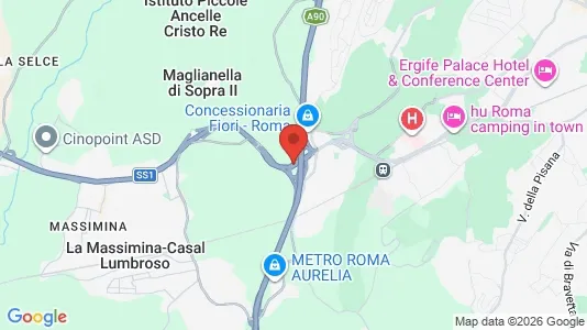 Houses for rent i Roma Municipio XIII – Aurelia - kort over placeringen