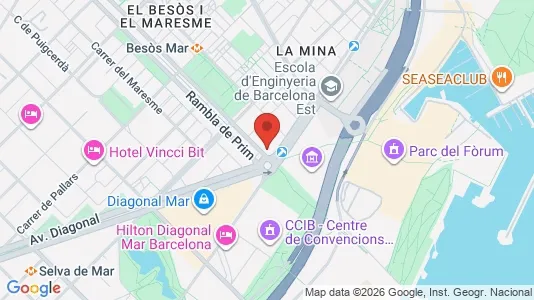 Apartments for rent in Barcelona Sant Martí - Photo from Google Street View