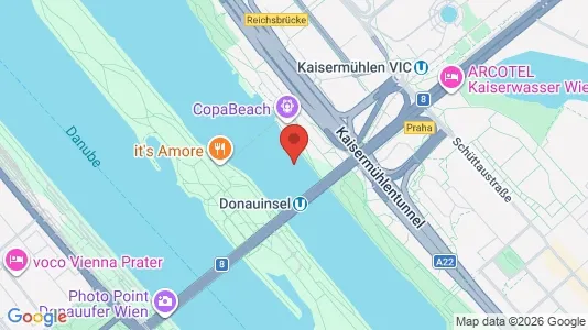 Apartments for rent i Vienna Donaustadt - kort over placeringen