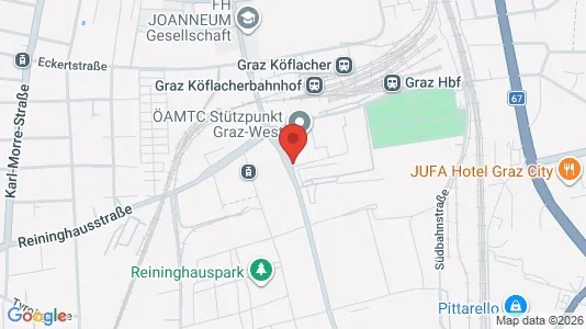 Apartments for rent i Graz - kort over placeringen