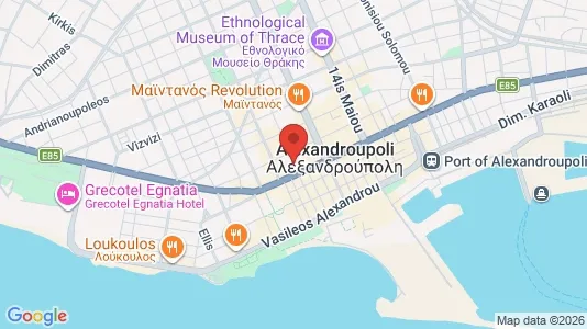 Apartments for rent in Alexandroupoli - Photo from Google Street View