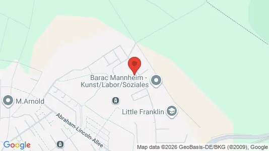 Apartments for rent i Mannheim - kort over placeringen