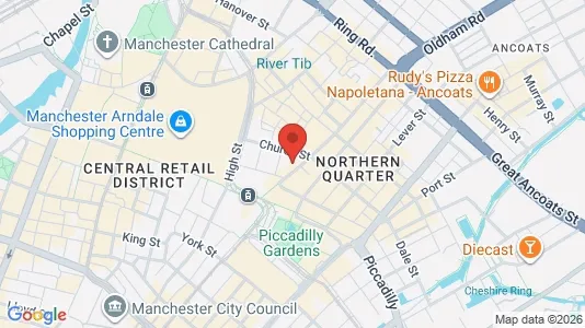 Apartments for rent in Manchester - Lancashire - Photo from Google Street View
