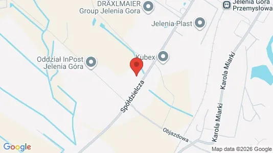 Apartments for rent i Jelenia góra - kort over placeringen