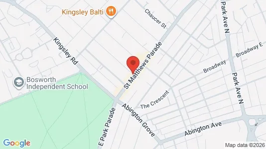 Apartments for rent i Northampton - Northamptonshire - kort over placeringen