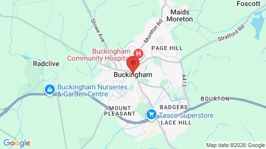Apartments for rent in Buckingham - Buckinghamshire - Photo from Google Street View