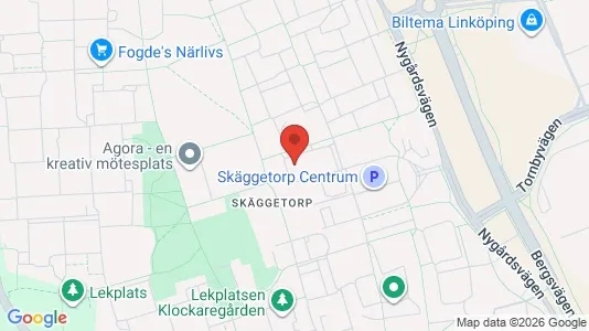 Apartments for rent i Linköping - kort over placeringen