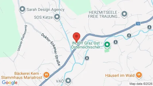 Apartments for rent i Graz - kort over placeringen