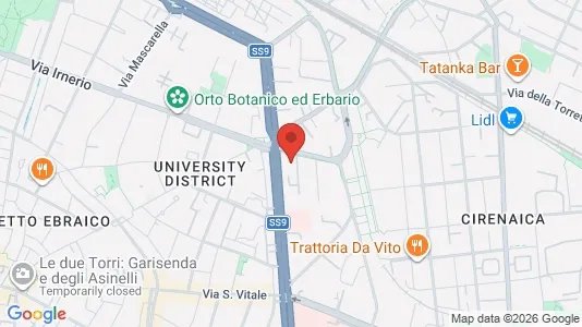 Rooms for rent in Bologna - Photo from Google Street View