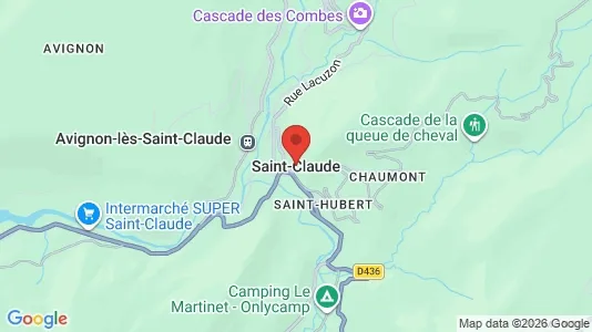 Apartments for rent in Saint-Claude - Photo from Google Street View