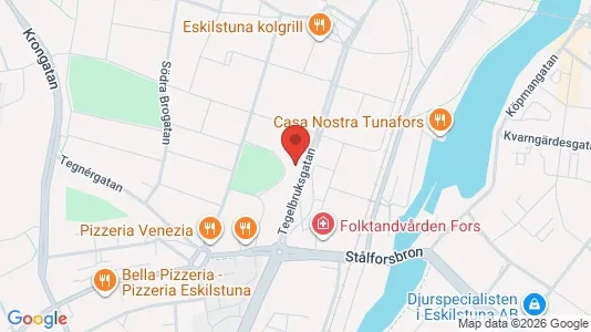 Apartments for rent i Eskilstuna - kort over placeringen