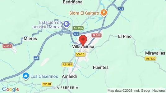 Houses for rent i Villaviciosa - kort over placeringen