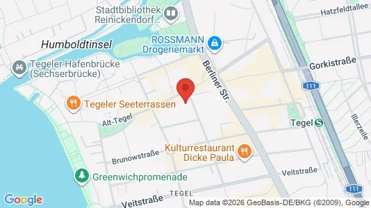 Apartments for rent i Berlin Reinickendorf - kort over placeringen