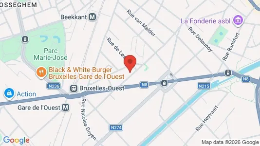 Apartments for rent in Brussels Sint-Jans-Molenbeek - Photo from Google Street View