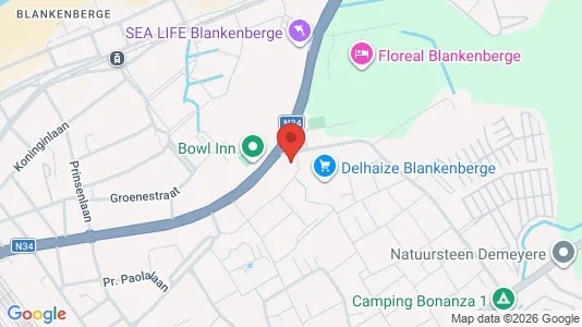 Apartments for rent in Blankenberge - Photo from Google Street View