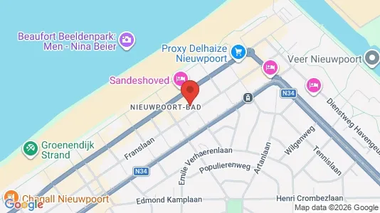 Apartments for rent i Nieuwpoort - kort over placeringen