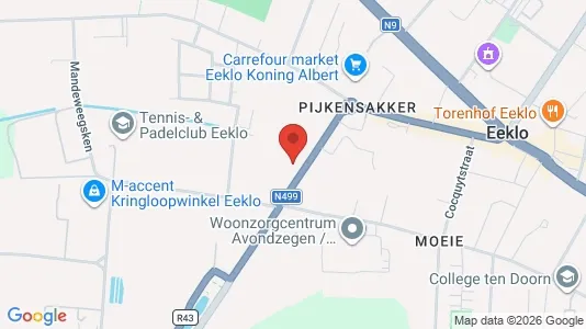 Apartments for rent i Eeklo - kort over placeringen