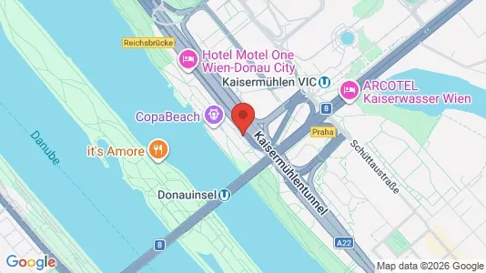 Apartments for rent i Vienna Donaustadt - kort over placeringen