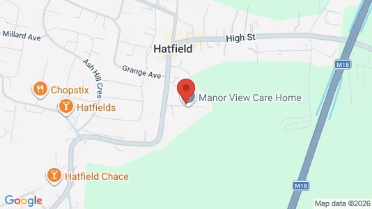 Apartments for rent i Doncaster - South Yorkshire - kort over placeringen