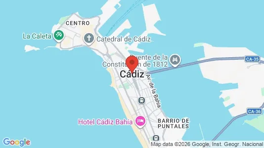 Apartments for rent in Cádiz - Photo from Google Street View
