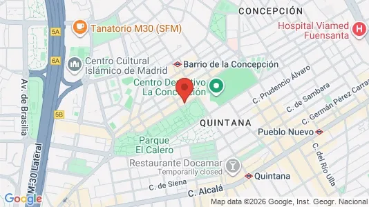 Apartments for rent in Madrid Ciudad Lineal - Photo from Google Street View
