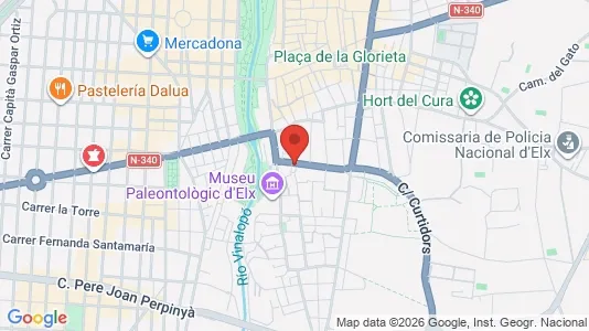 Apartments for rent i Elche/Elx - kort over placeringen