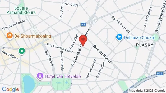 Apartments for rent in Stad Brussel - Photo from Google Street View