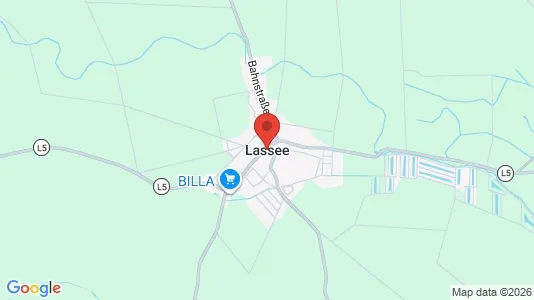 Apartments for rent i Lassee - kort over placeringen
