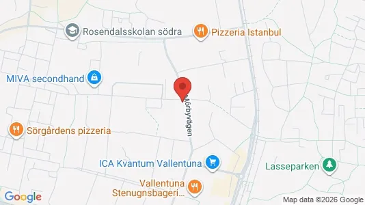 Apartments for rent i Vallentuna - kort over placeringen