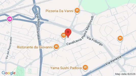 Rooms for rent i Padua - kort over placeringen