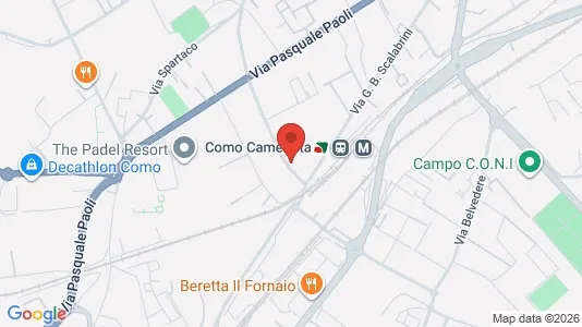 Apartments for rent i Como - kort over placeringen