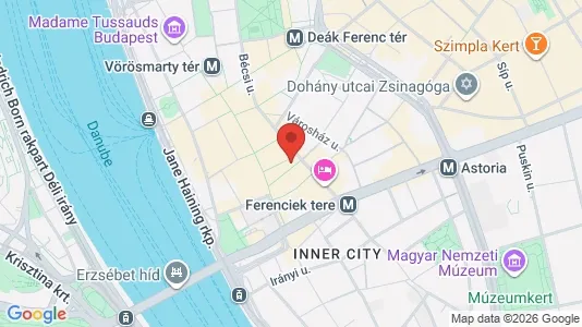 Apartments for rent in Budapest Belváros-Lipótváros - Photo from Google Street View