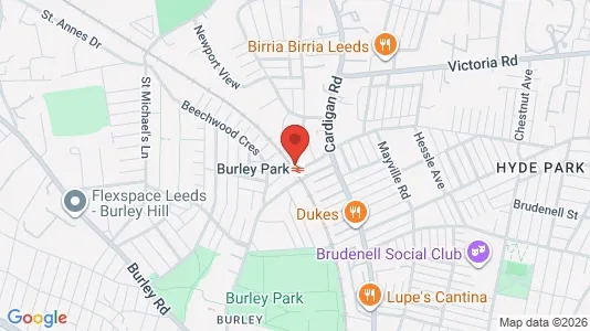 Apartments for rent i Leeds - West Yorkshire - kort over placeringen