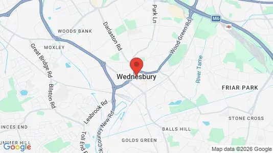 Apartments for rent in Wednesbury - West Midlands - Photo from Google Street View