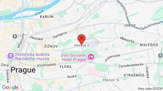 Apartments for rent in Prague 3 - Photo from Google Street View