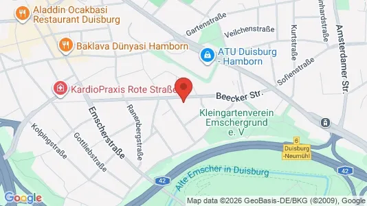 Apartments for rent in Duisburg - Photo from Google Street View