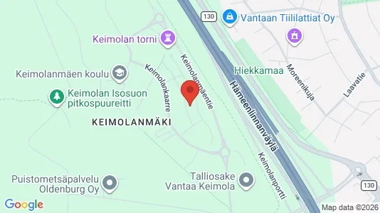 Apartments for rent i Nurmijärvi - kort over placeringen