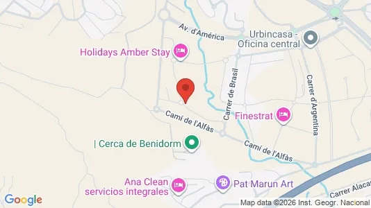 Apartments for rent in Finestrat - Photo from Google Street View