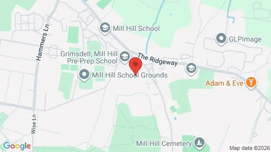 Apartments for rent i London NW7 - kort over placeringen