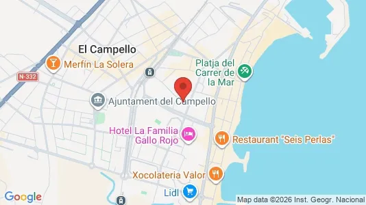 Apartments for rent in El Campello - Photo from Google Street View